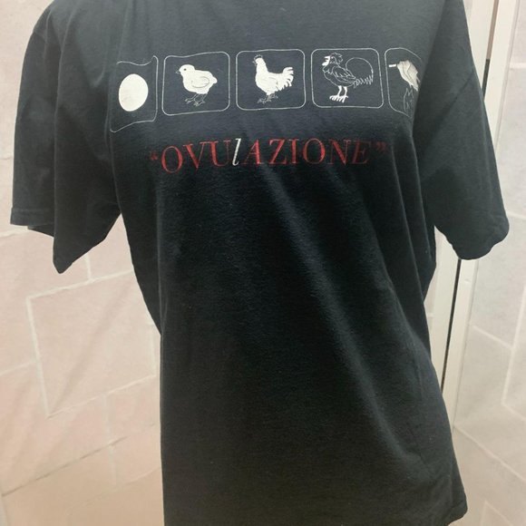 Evolution Egg to Meal t shirt –  Darwin Theory ret - Picture 2 of 8